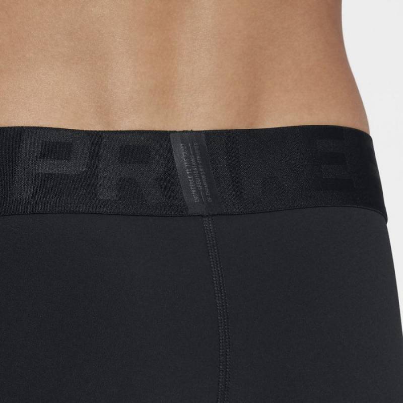Herrenleggings kompressions M NP POWER - schwarz