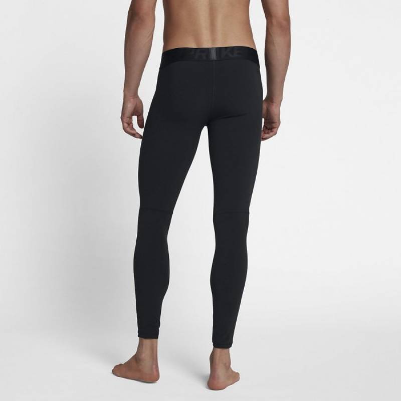 Herrenleggings kompressions M NP POWER - schwarz