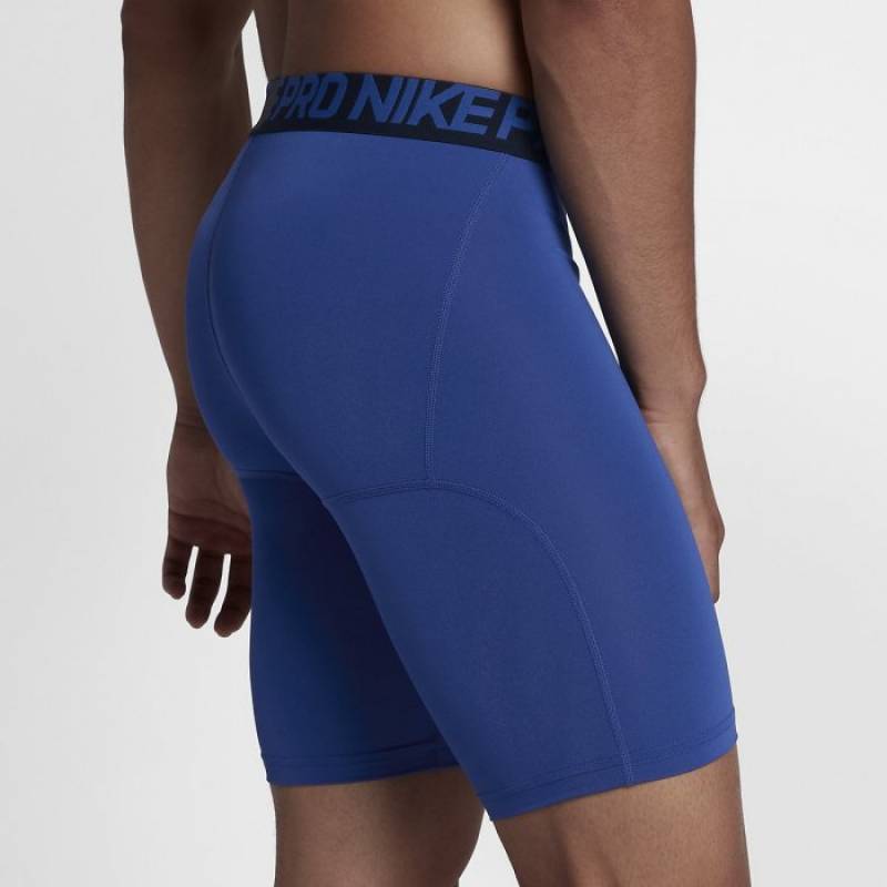 Man compression Shorts Nike Pro blue