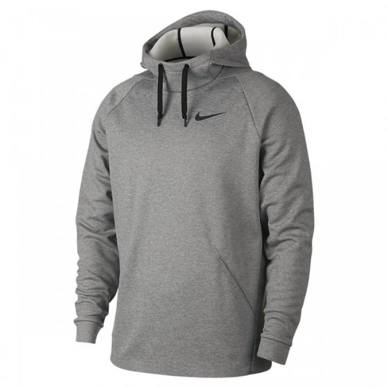 Pánská tréninková mikina Nike Therma Mens Training Hoodie gray