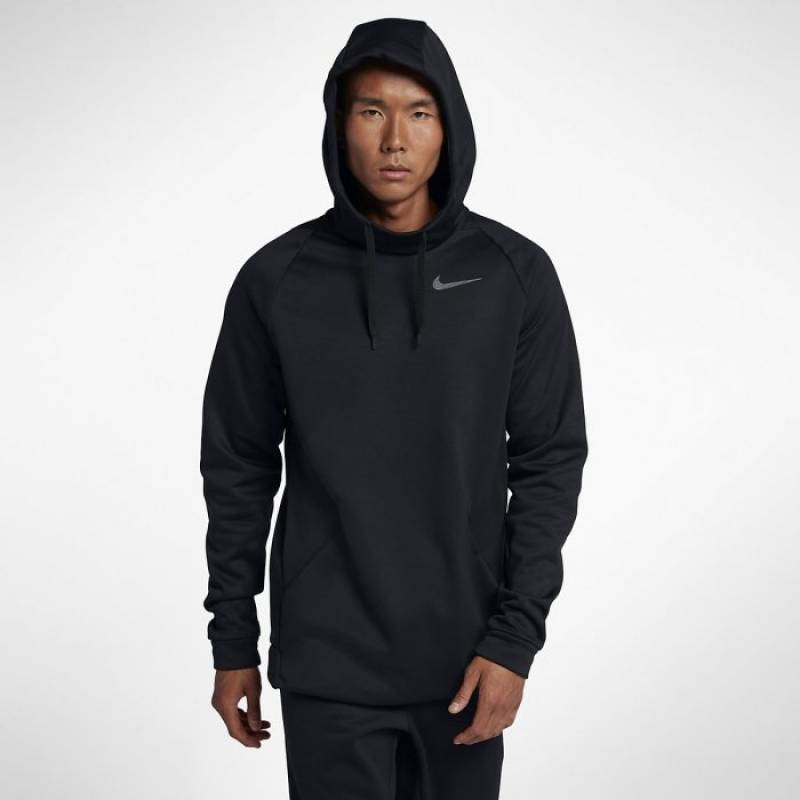 Pánská tréninková mikina Nike Therma Mens Training Hoodie black