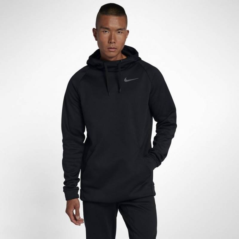 Pánská tréninková mikina Nike Therma Mens Training Hoodie black