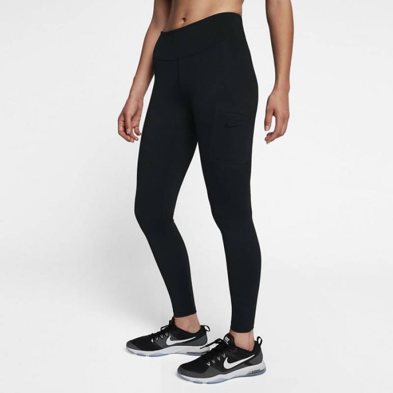 Woman training Tight Nike Power Hyper black
