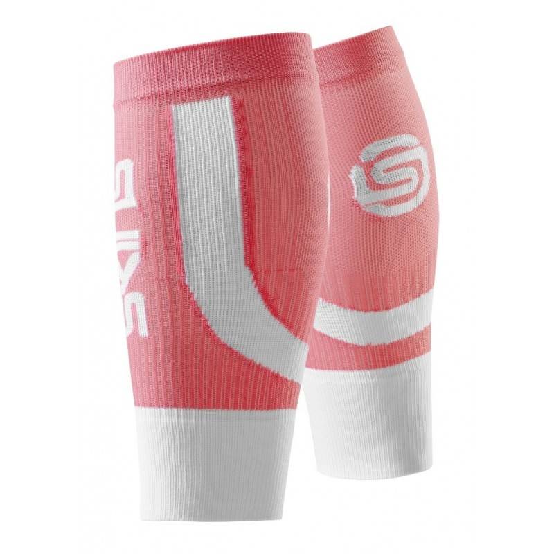 Skins Essentials Seamless Calftights Fluro Peach/White