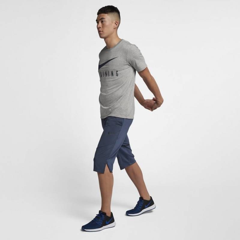 Man fitness T-Shirt Nike TRAINING - grey