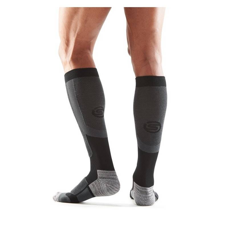 Compression knee socks Skins Essentials Mens Active Thermal - Black/Pewter