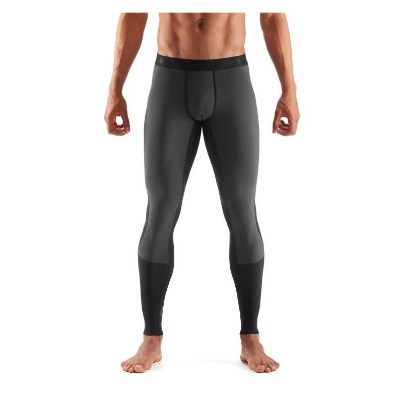 Pánské kompresní kalhoty Skins DNAmic Thermal Windproof Mens - black