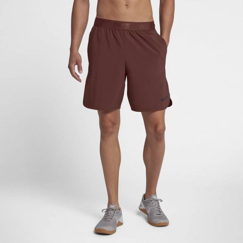 Herrenshorts Nike Flex - burgund