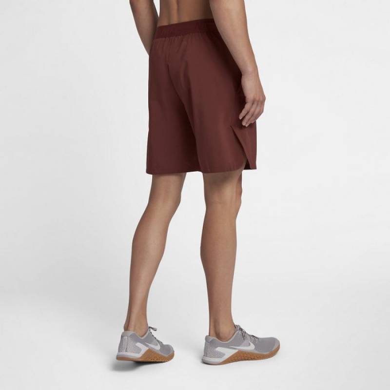 Herrenshorts Nike Flex - burgund
