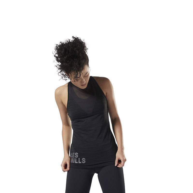 Woman top Les Mills ACTIVChill TANK - DJ2224
