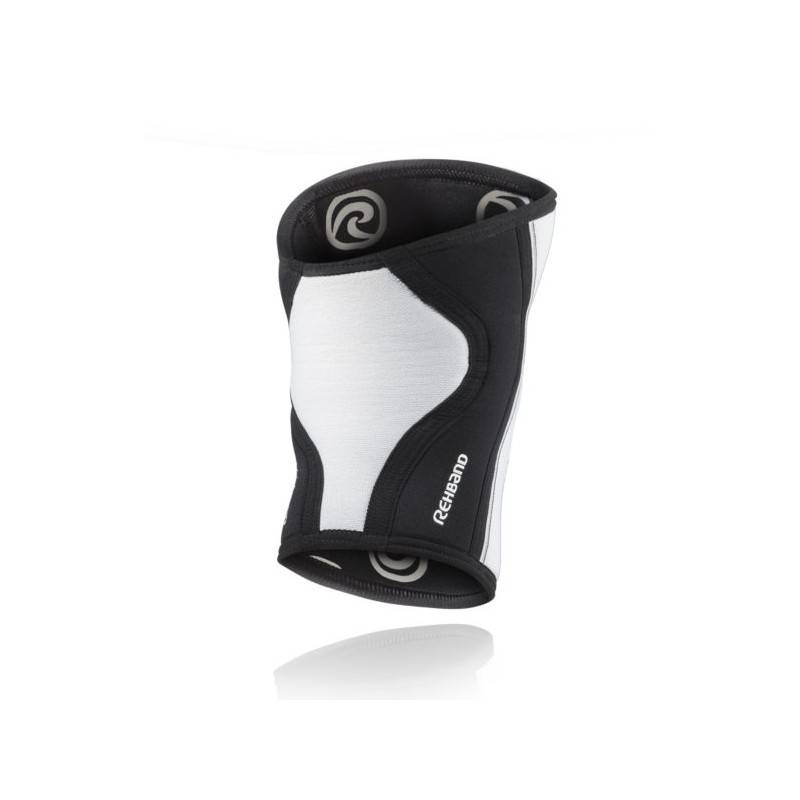 Bandáž kolene Rehband 5 mm - white/black