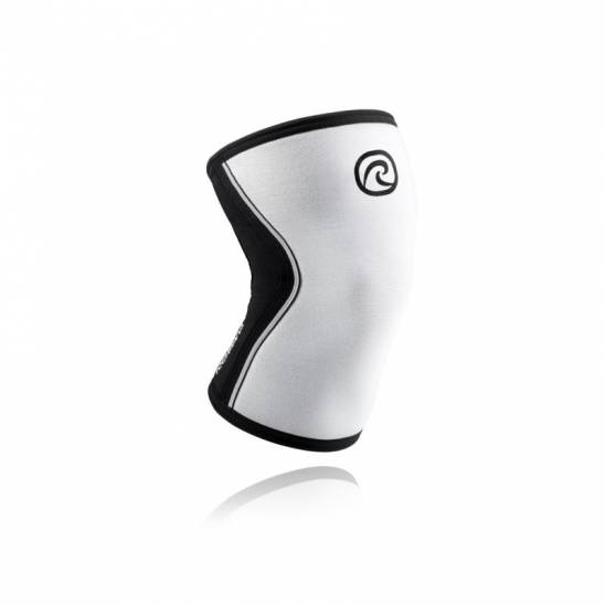 Rehband Bandáž kolene 5 mm - white/black
