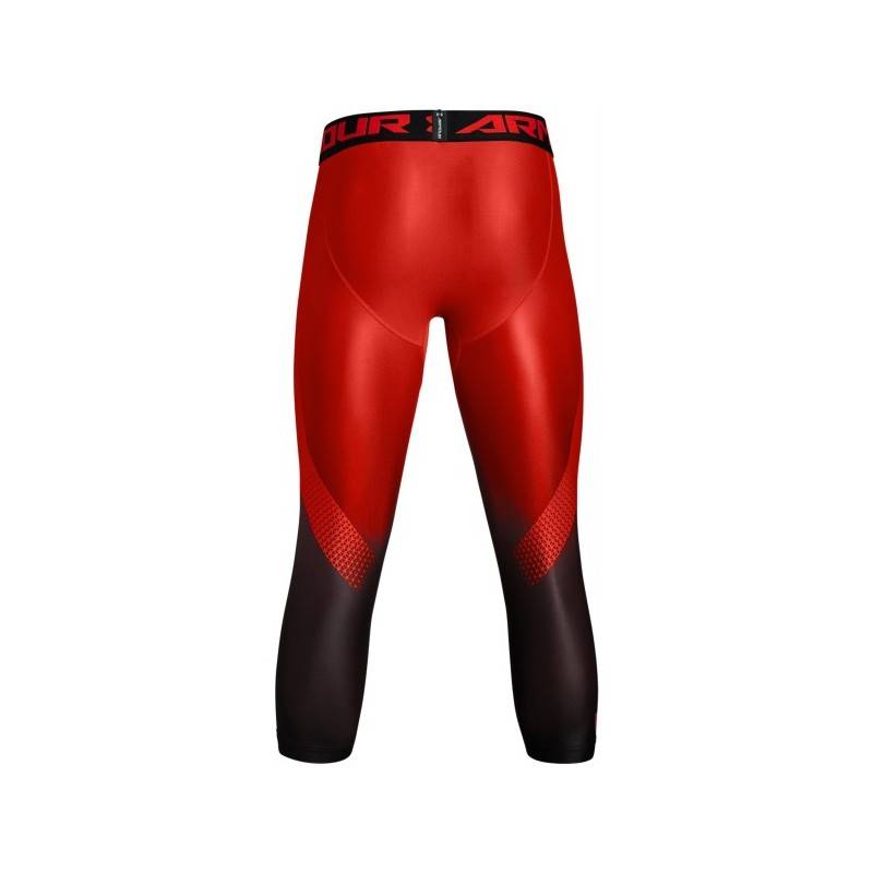 Pánské legíny Under Armour HeatGear Armour Hg 2.0 3/4 Legging - červené
