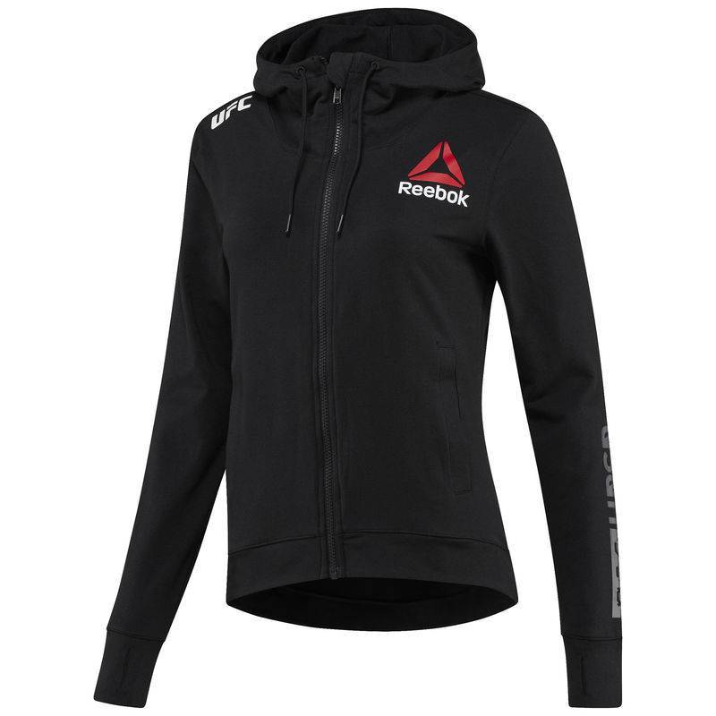 Dámská mikina UFC FK BLACK WALKOUT HOOD - CE7494