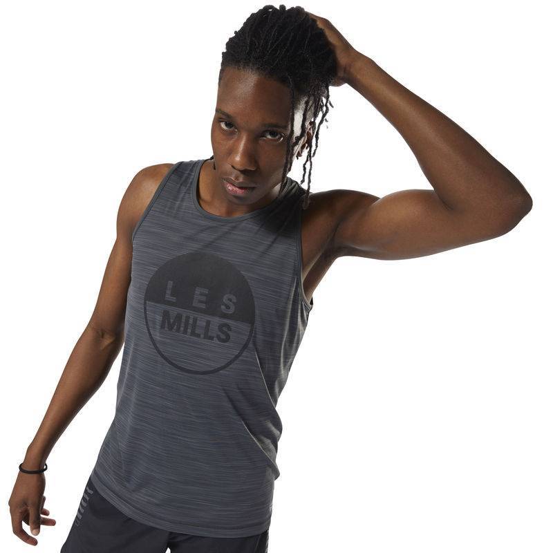 Pánský top Les Mills Active Chill TANK - DU7769