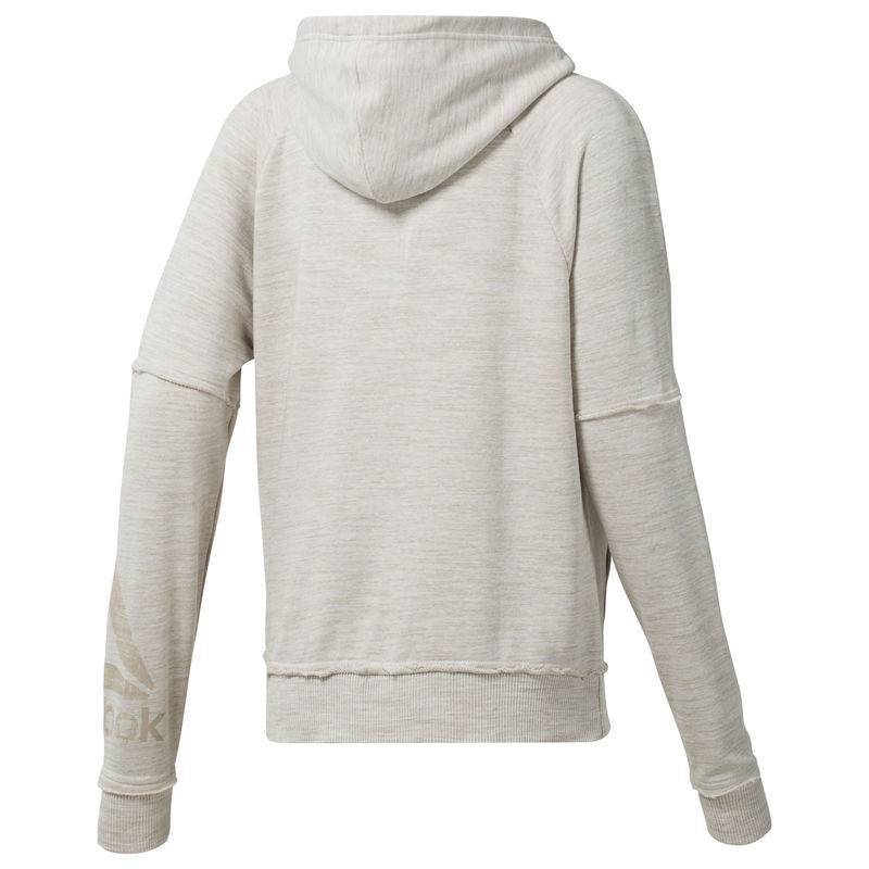 Woman hoodie TE MARBLE LOGO FZ - CY3600