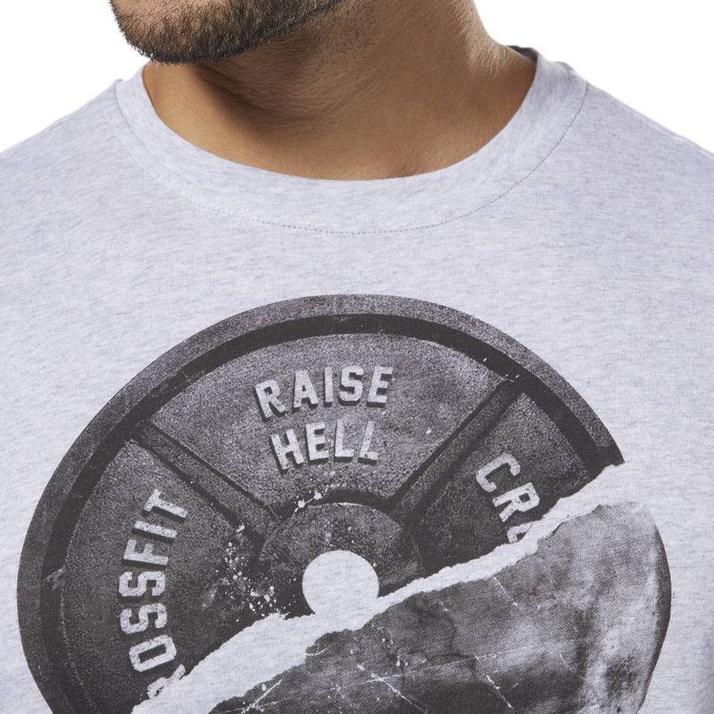 Pánské tričko CrossFit Plated Skull Tee - DH3693