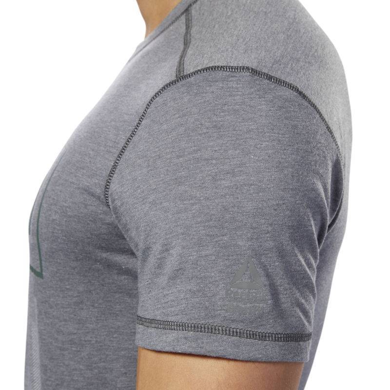 Man T-Shirt Reebok CrossFit Burnout SS Tee - Solid - D94898