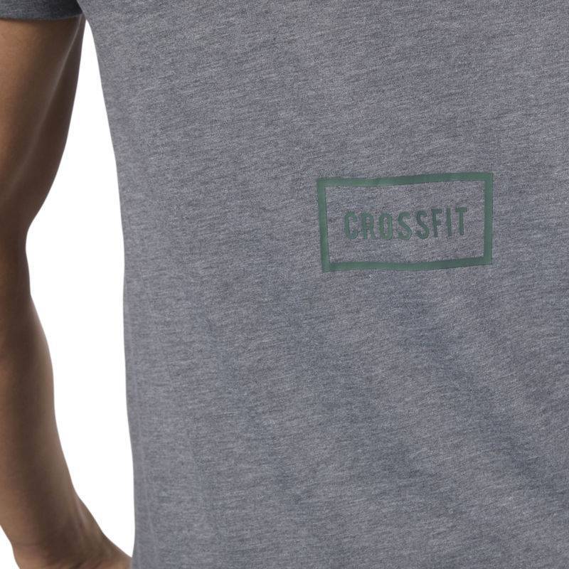Man T-Shirt Reebok CrossFit Burnout SS Tee - Solid - D94898