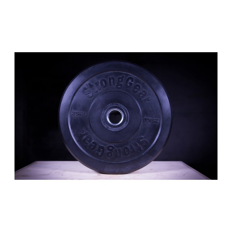 Černé bumper kotouče 5 kg