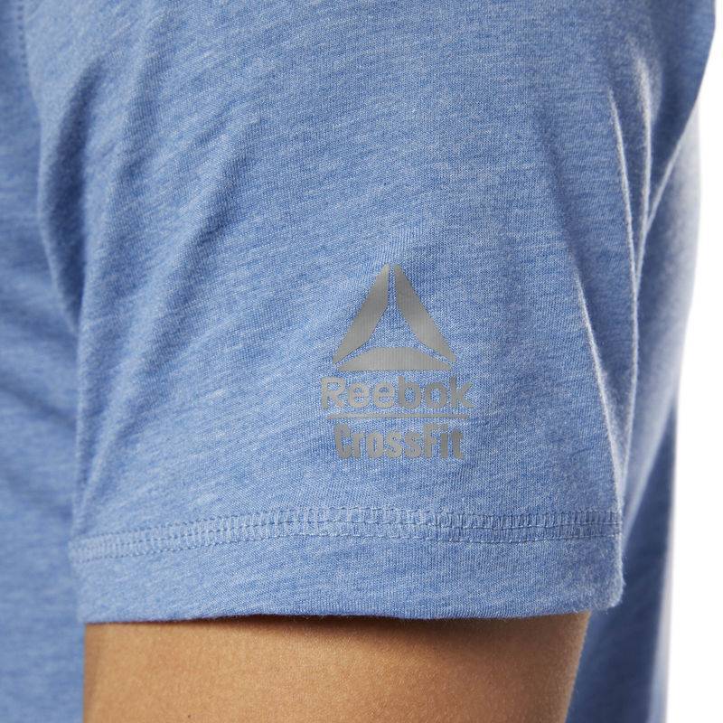 Man T-Shirt Reebok CrossFit Burnout SS Tee - Solid - D94881