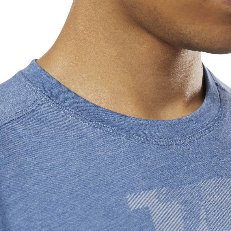 Man T-Shirt Reebok CrossFit Burnout SS Tee - Solid - D94881