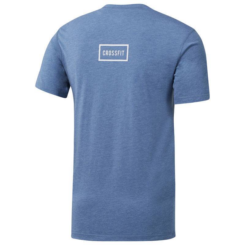 Man T-Shirt Reebok CrossFit Burnout SS Tee - Solid - D94881