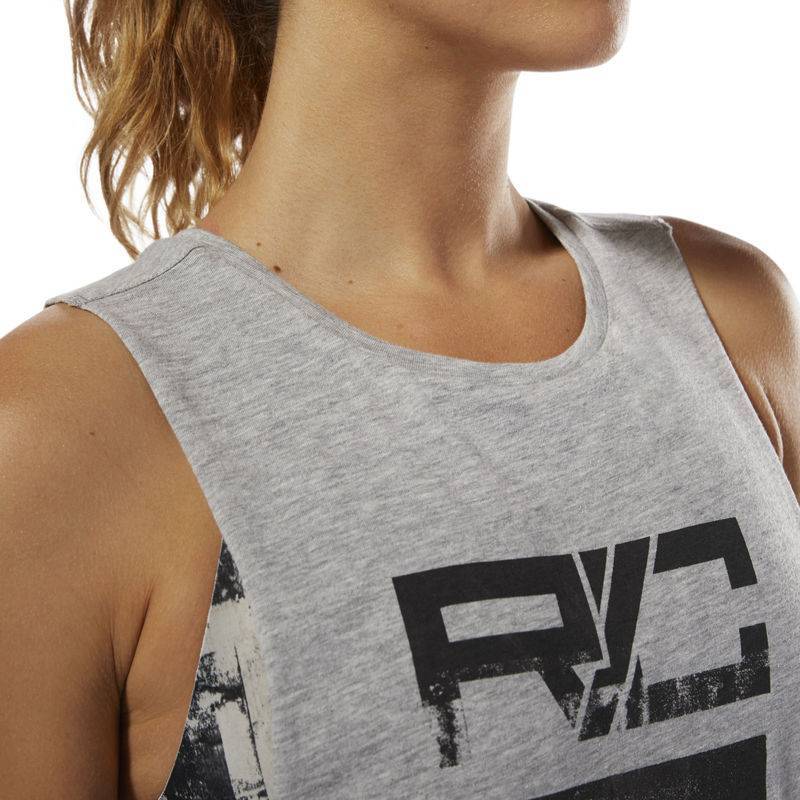 Woman top Combat Wordmark Tank - CY9994