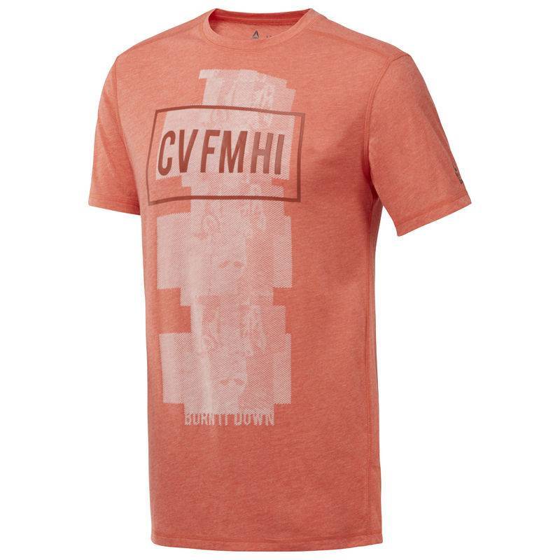 Pánské tričko Reebok Crossfit Burnout SS Tee - Solid - D94897