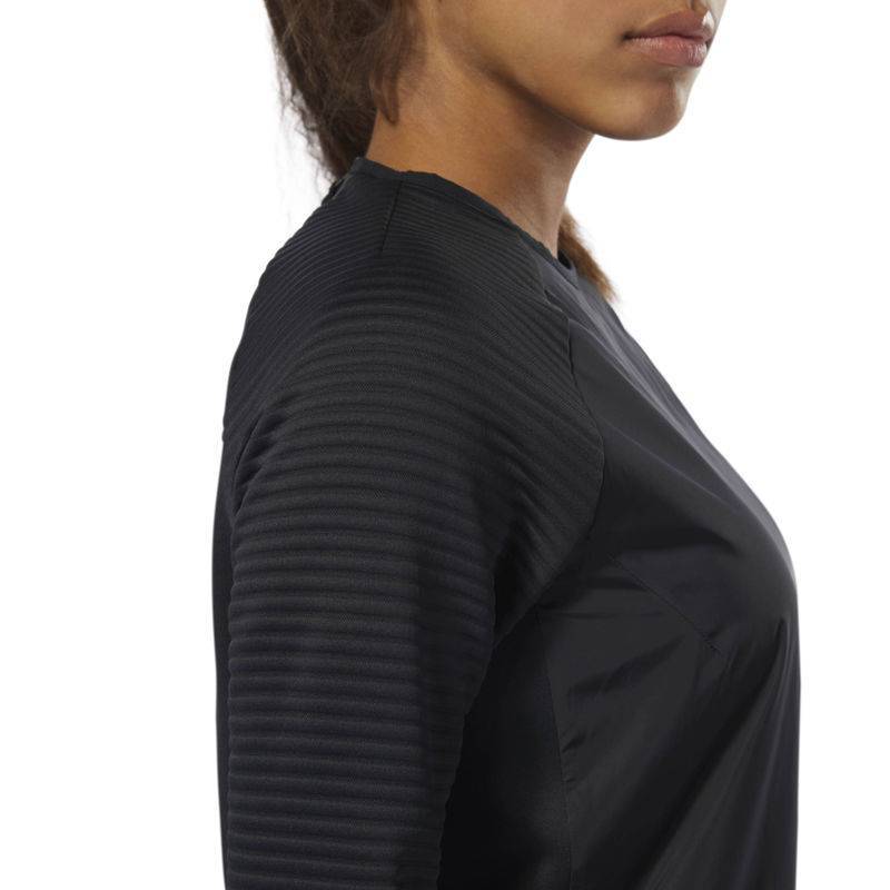 Woman hoodie OS THERMO DP CREW NECK - CY2449