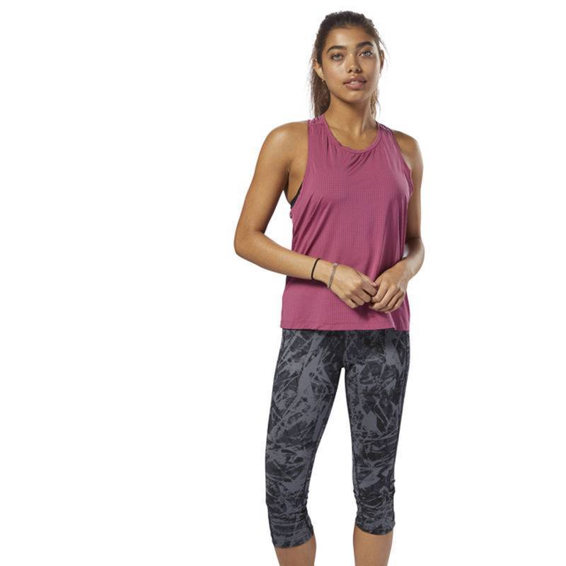 Woman top Perforated Tank - D93962