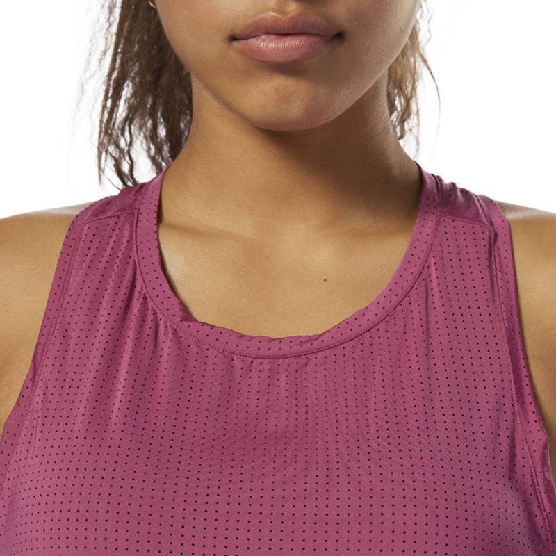 Woman top Perforated Tank - D93962