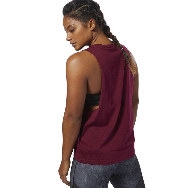 Woman top Reebok CrossFit Clean Jerk Muscle Tank - DH3724