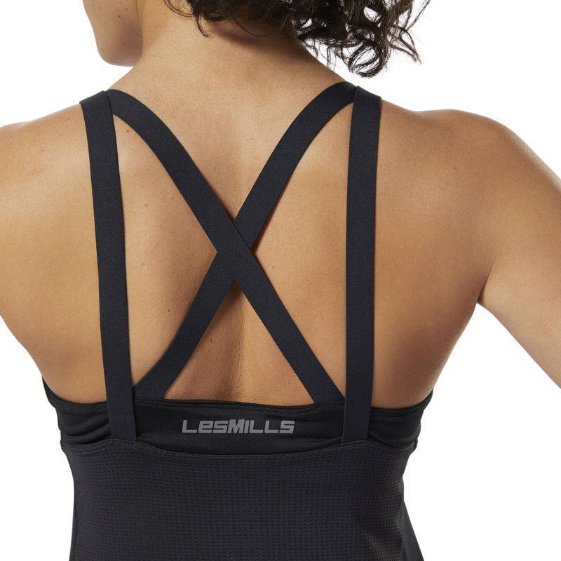 Woman top Les Mills BODYPUMP LONG BRA - DJ2185