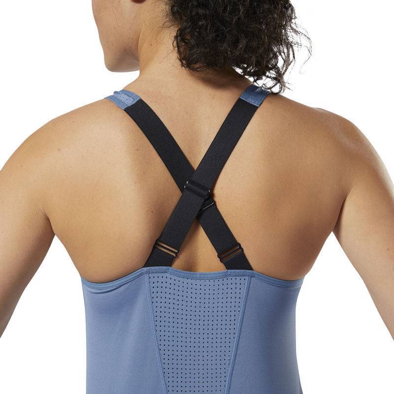 Woman top Les Mills FITTED LONG BRA - DJ2209