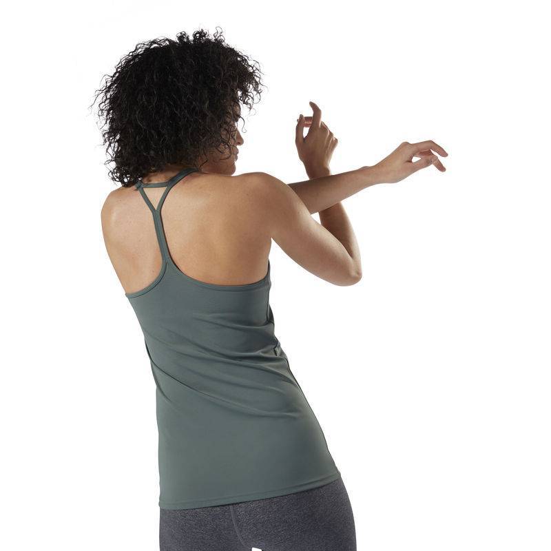 Woman top Les Mills LONG BRA - PAD - DJ2215