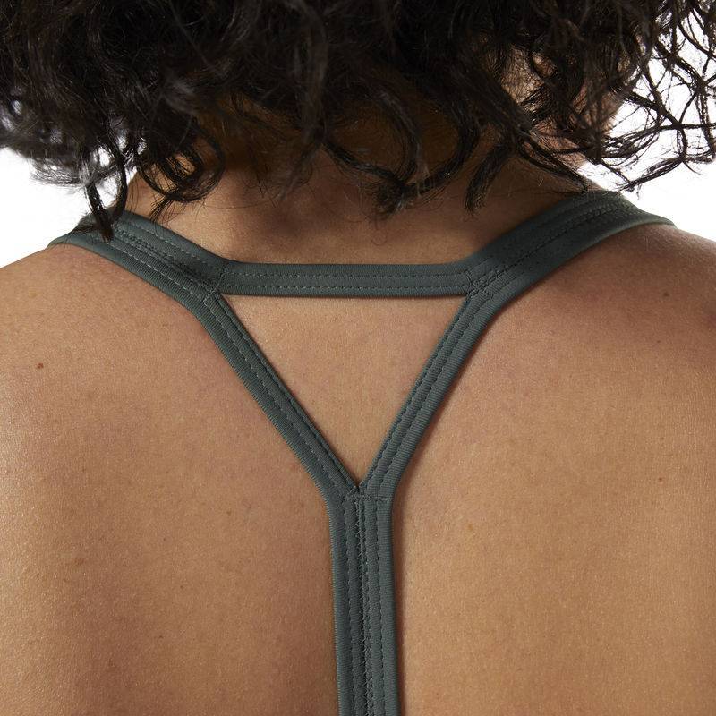 Woman top Les Mills LONG BRA - PAD - DJ2215