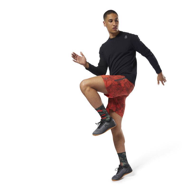 Man Shorts Reebok Crossfit Speed Short-Stone Camo - DM5670