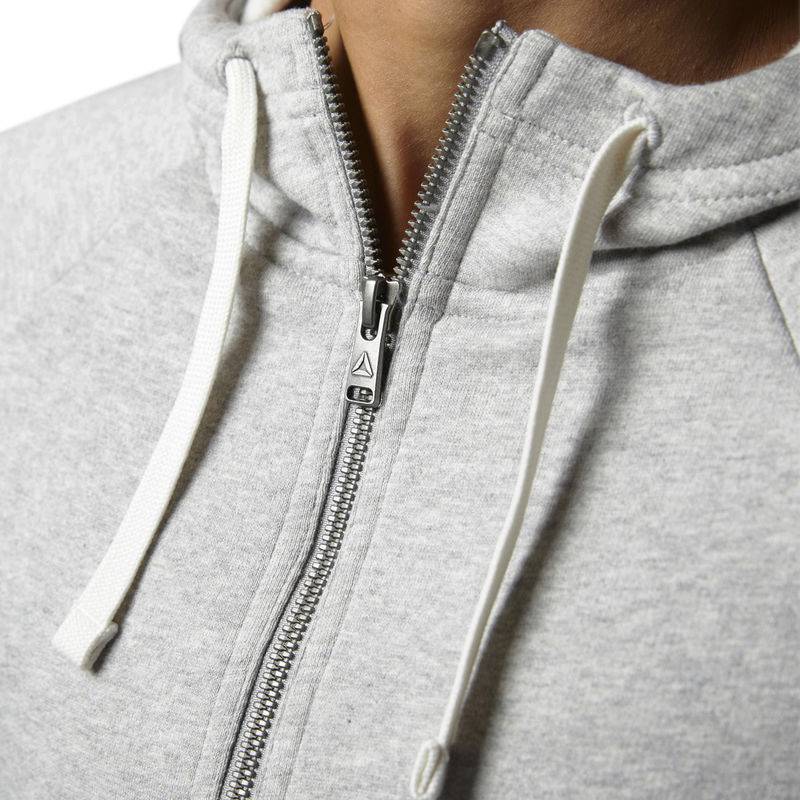 Woman hoodie EL FL FULL ZIP BS4109