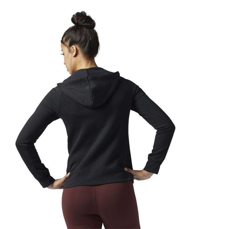 Woman hoodie EL FL FULL ZIP BS4115