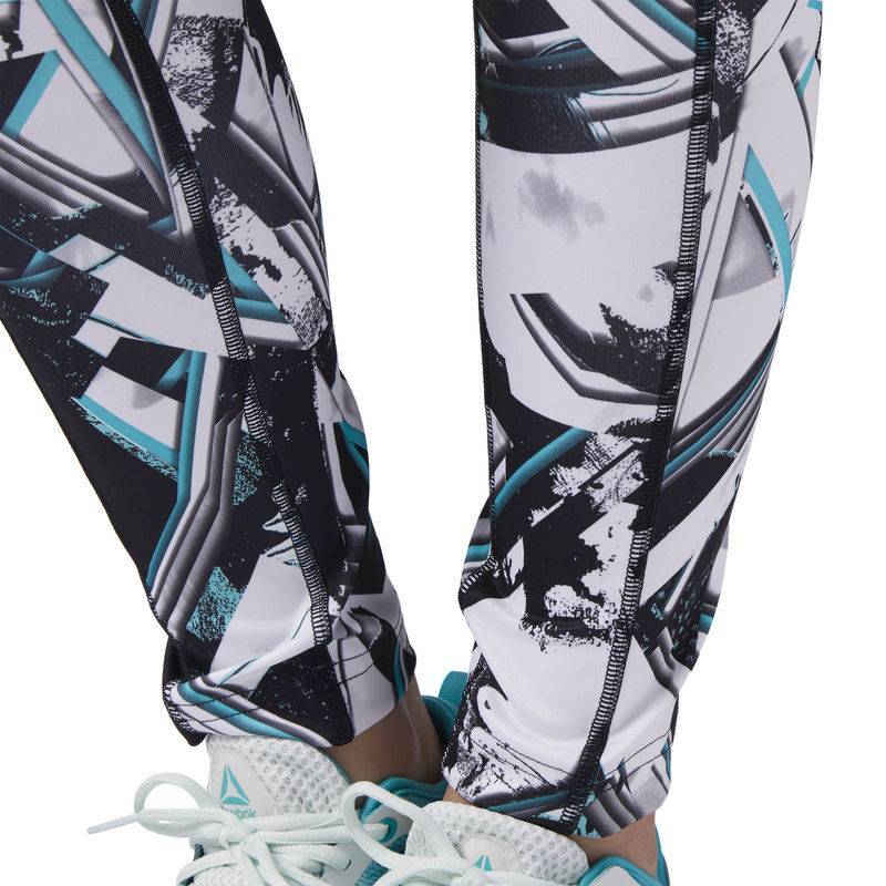 Damen Leggings WOR AOP - WING SOLTEA