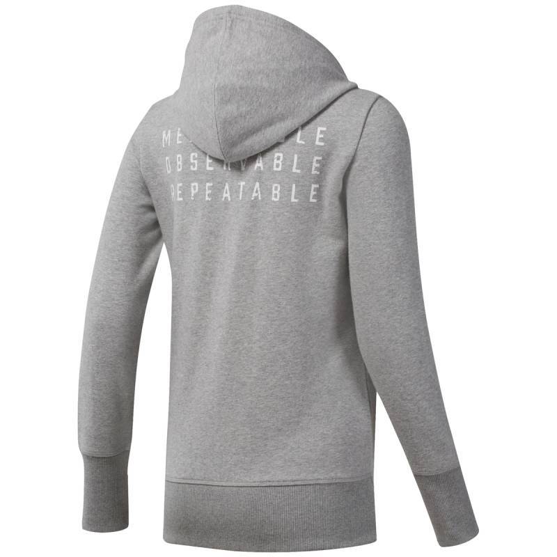 Woman hoodie Reebok Crossfit Zip Hoodie - DU4593