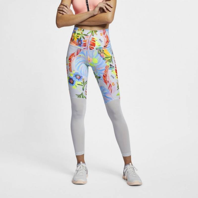 Dámské sportovní legíny 7/8 High-Rise Training Tights AR0776-043