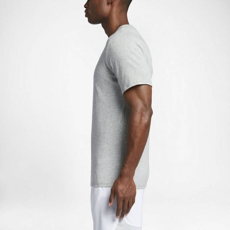 Man T-Shirt Nike Dry Train grey