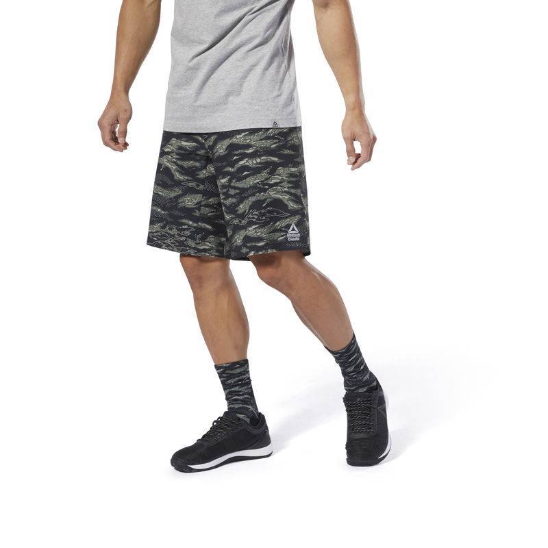 Herrenshorts Reebok CrossFit EPIC Cordlock - camo - DP4579