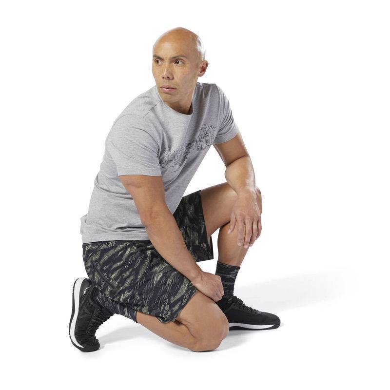 Man Shorts Reebok CrossFit EPIC Cordlock - Camo - DP4579