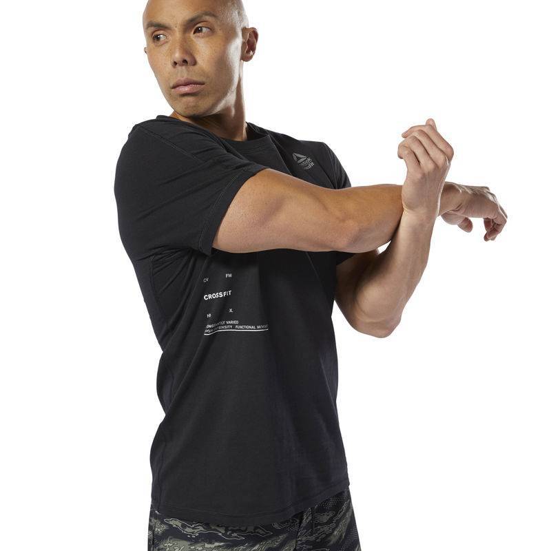 Herren T-Shirt Reebok CrossFit Mesh Move Tee - DU5058