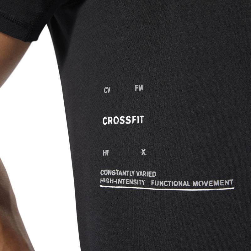 Man T-Shirt Reebok CrossFit Mesh Move Tee - DU5058