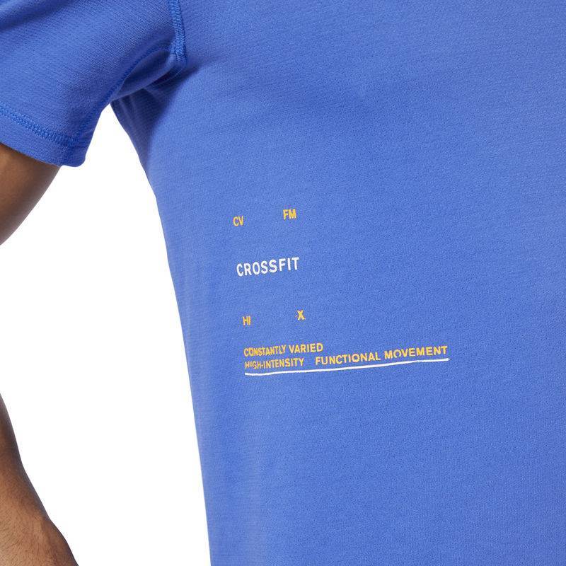 Man T-Shirt Reebok CrossFit Mesh Move Tee - DP4585