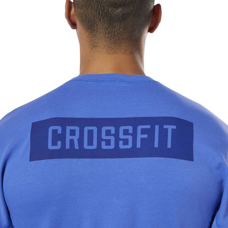 Man T-Shirt Reebok CrossFit Mesh Move Tee - DP4585